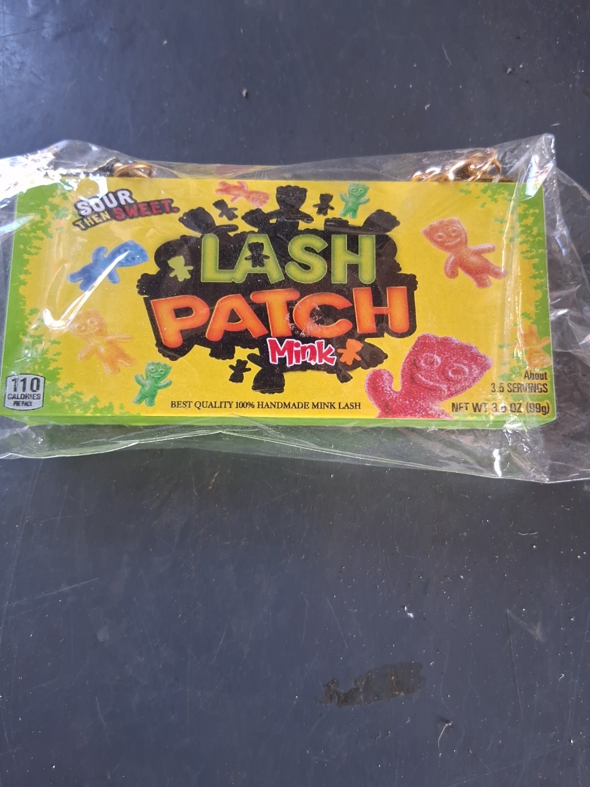 LASH Patch mink sour watermelon Lashes NIB
