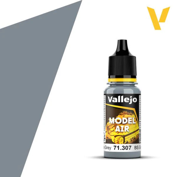 Vallejo Model Air 71.307 BS Medium Sea Grey 18ml