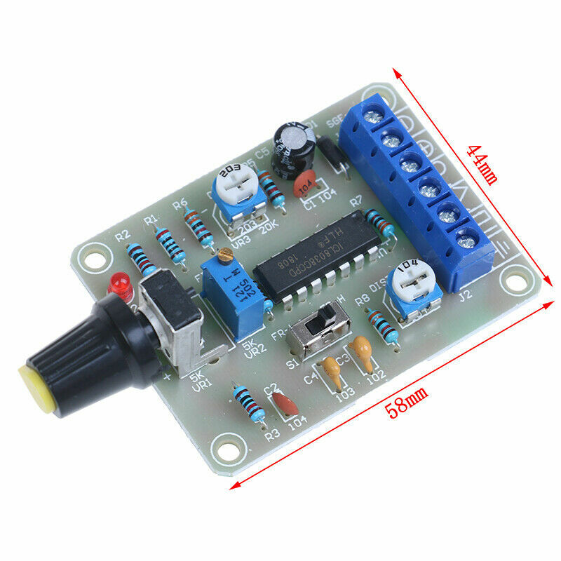 DIY DC 12V ICL8038 Monolithic Function Signal Generator Sine 50-5KHz Square Tri