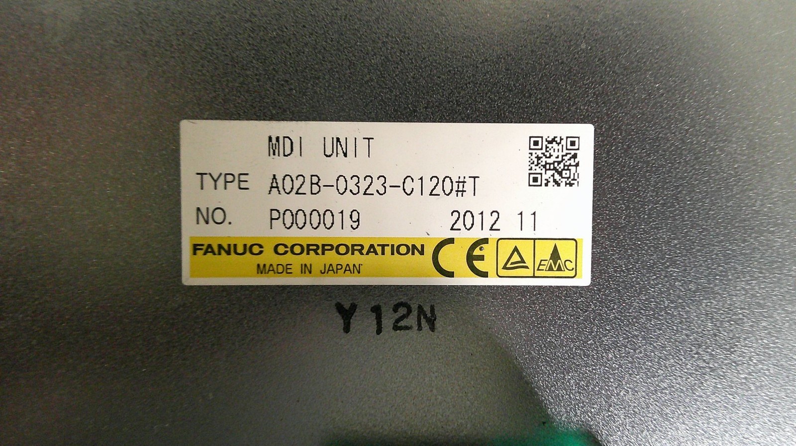FANUC Operator Panel Input Keypad Keyboard A02B-0323-C120#T P000019