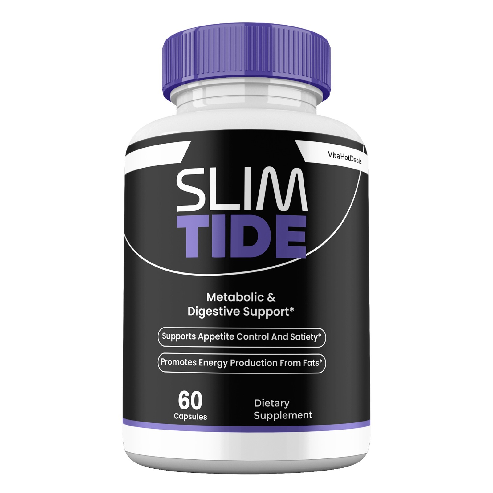 Slim Tide Capsules, Max Strength, SlimTide Natural Supplement (2 Pack)