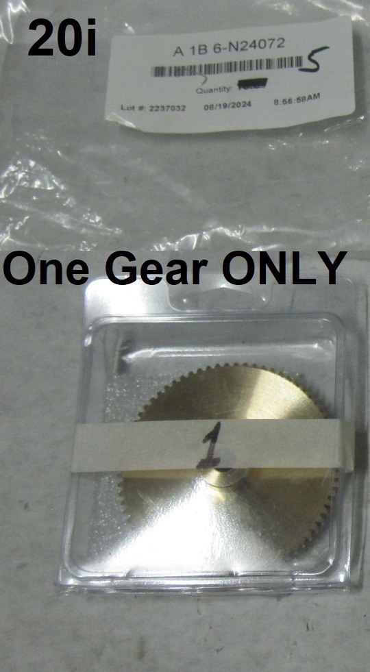 SDP/SI A 1B 6-N24072 Brass Spur Gear 72 Pitch 20 PA Hubless Precision