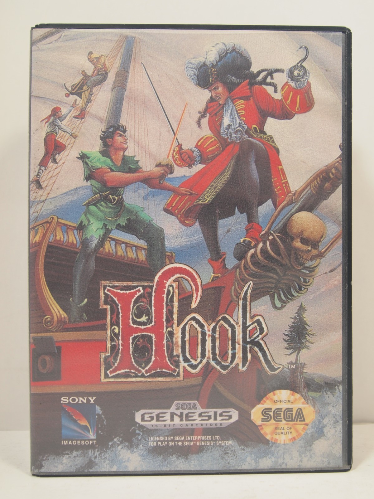 Hook Case (SEGA Genesis) Authentic BOX ONLY