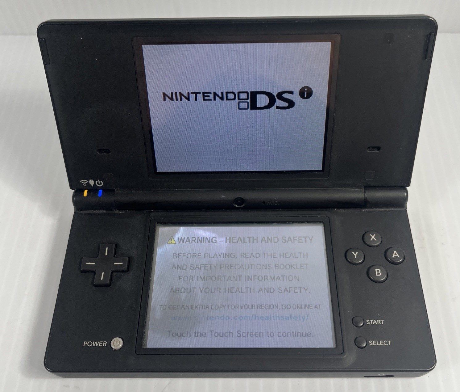 For Repair! Nintendo DSI Black Handheld Console Screen issues!Tested works.