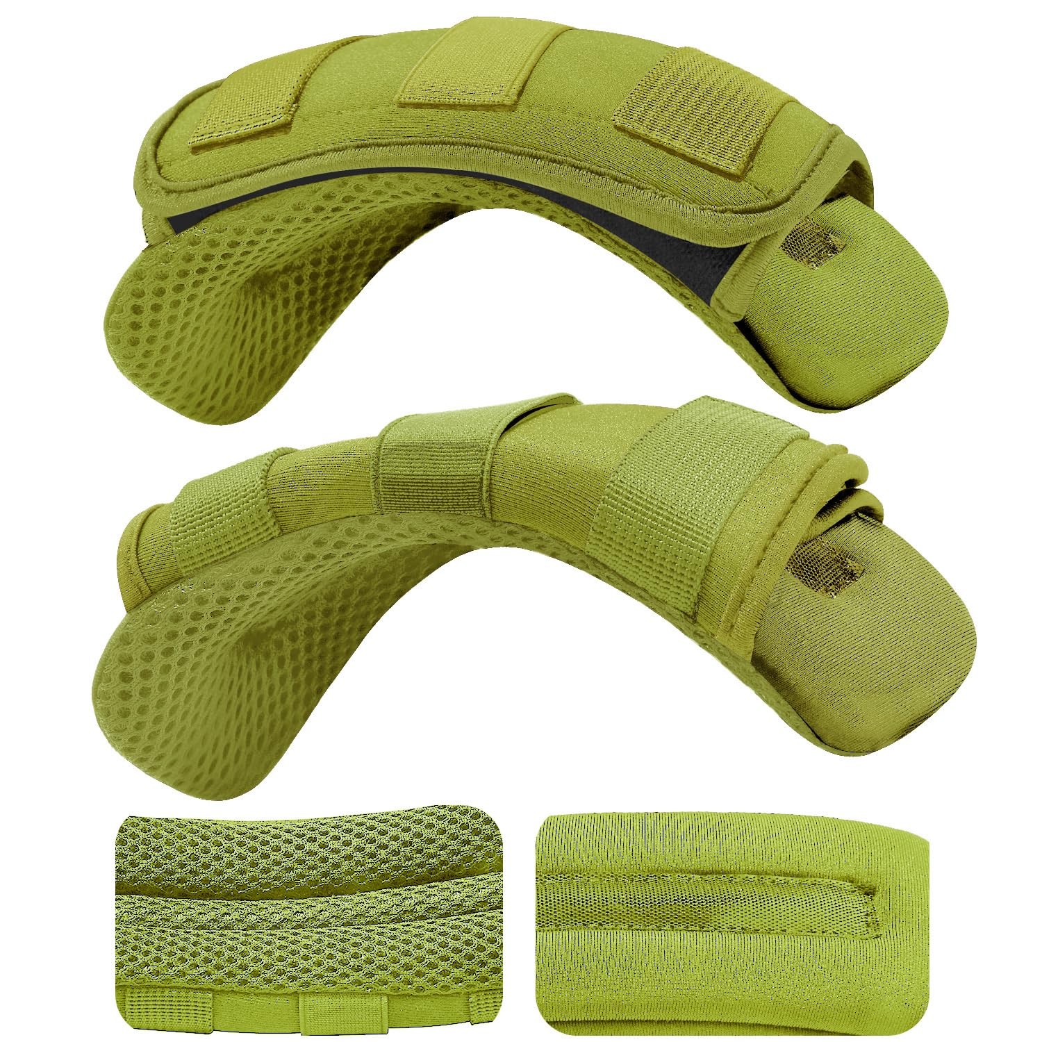 2Pcs Thick Cushioned Shoulder Pads, Featuring Anti-Slip Design and Breathable...