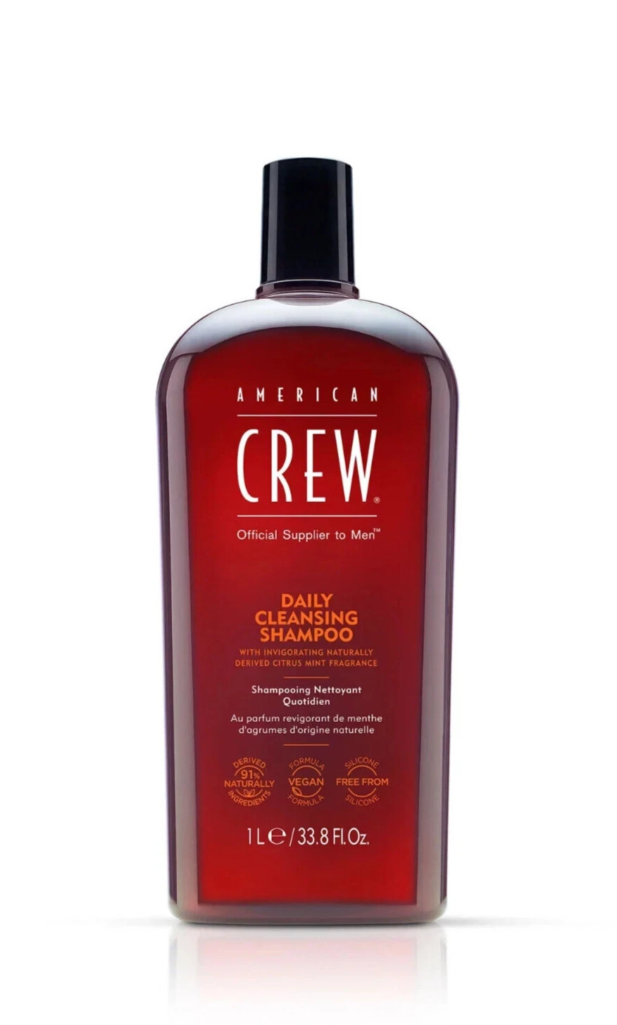 American Crew Daily Cleansing Shampoo - 33.8 oz Dented