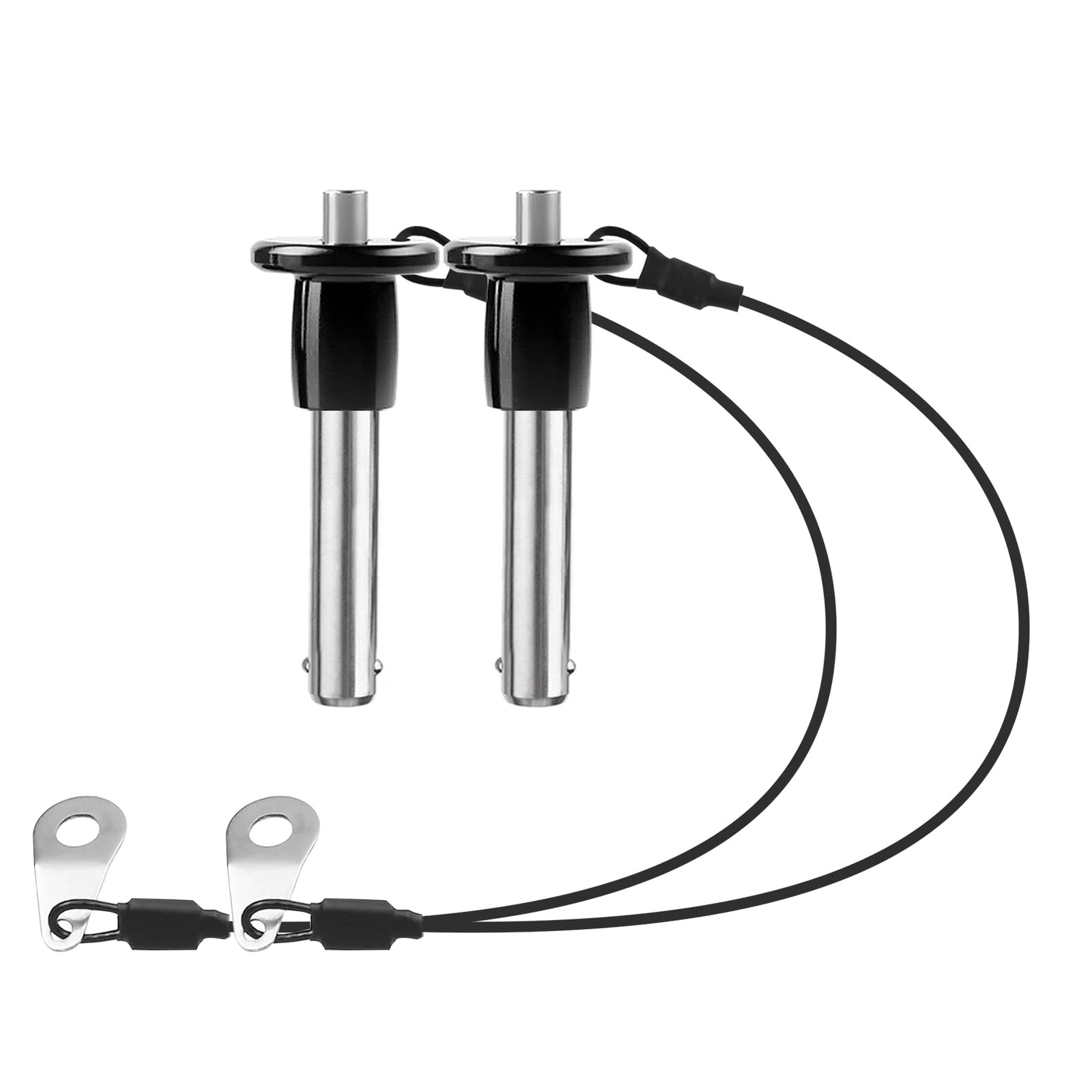 2 Pack 304 Stainless Steel Quick Release Pin 5/16 Inch Diameter Ball Locking