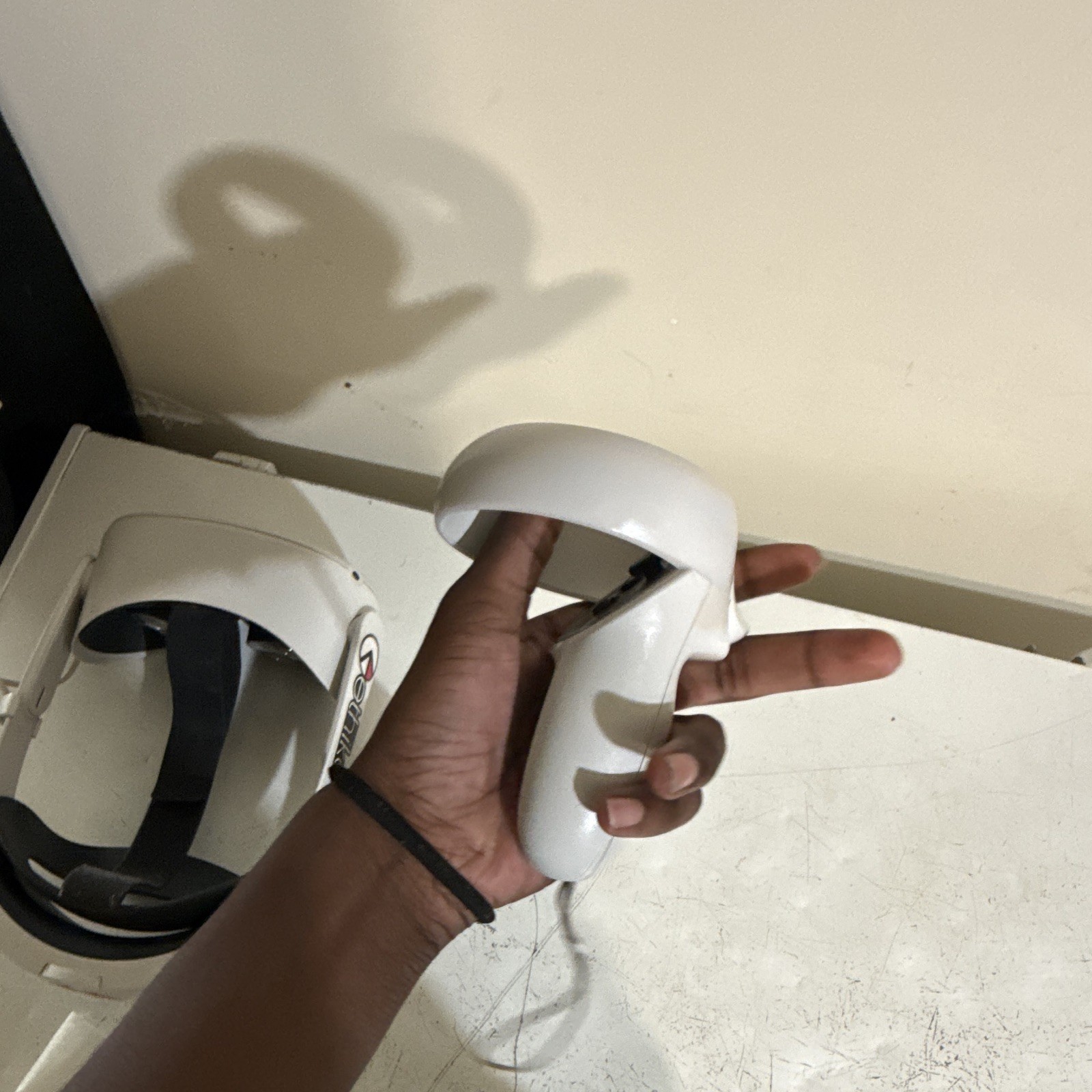 Meta Quest 2 Standalone VR Headset White with 2 Motion Controllers