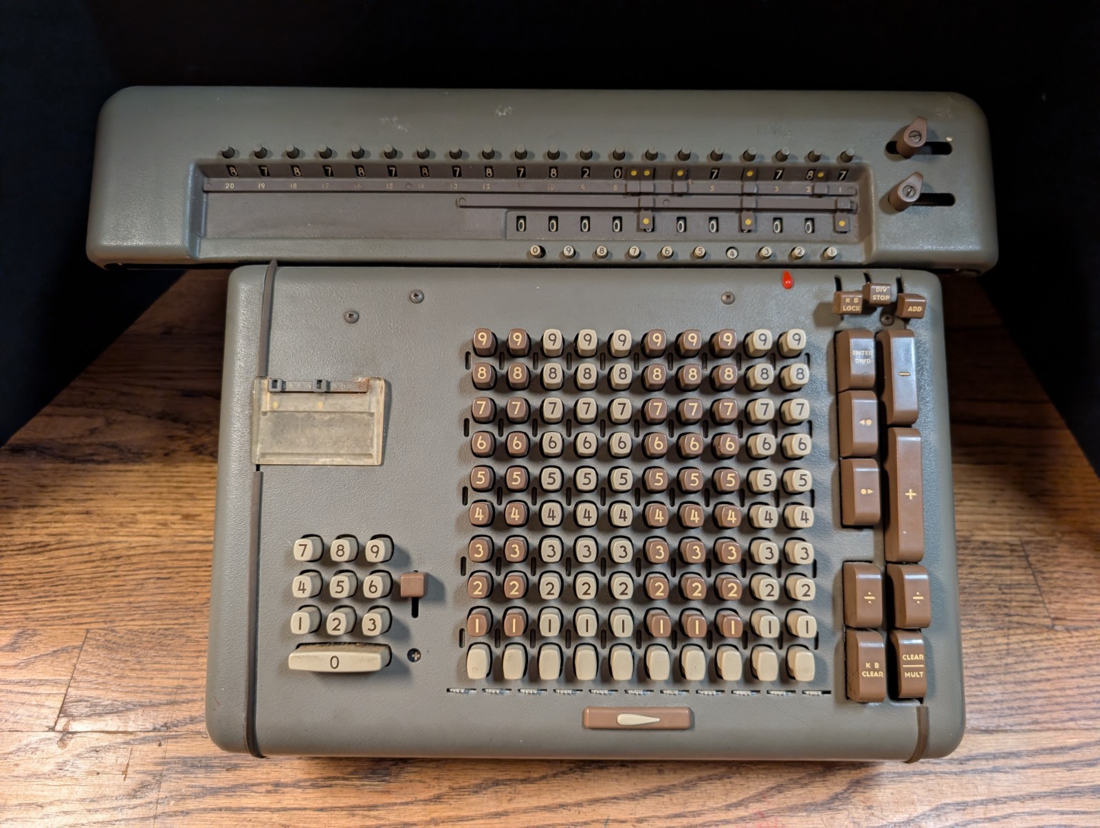 1950s Friden Model SW 10 Electro-Mechanical Calculator (No Power Cord) Org Cover