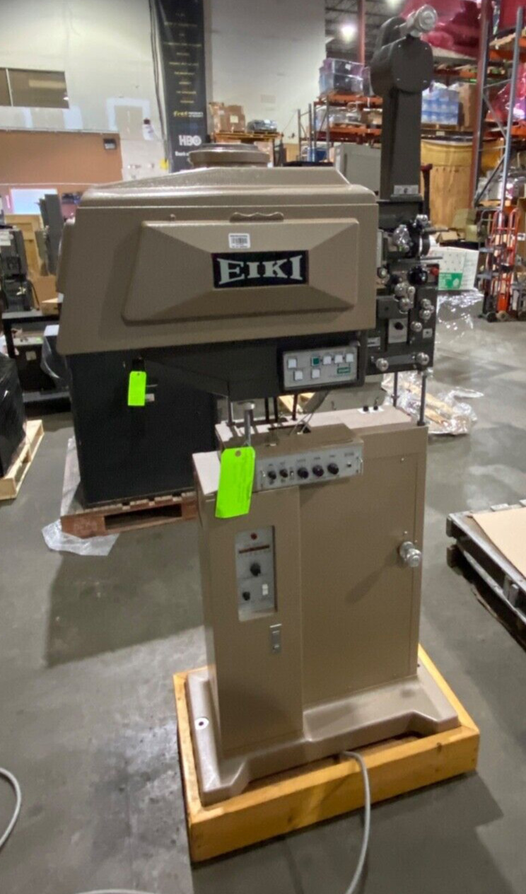 EIKI EX-9120 16mm Sound Opt/Mag Projector w/ 2000 Watt Xenon B Stock 12 Hr. Mint