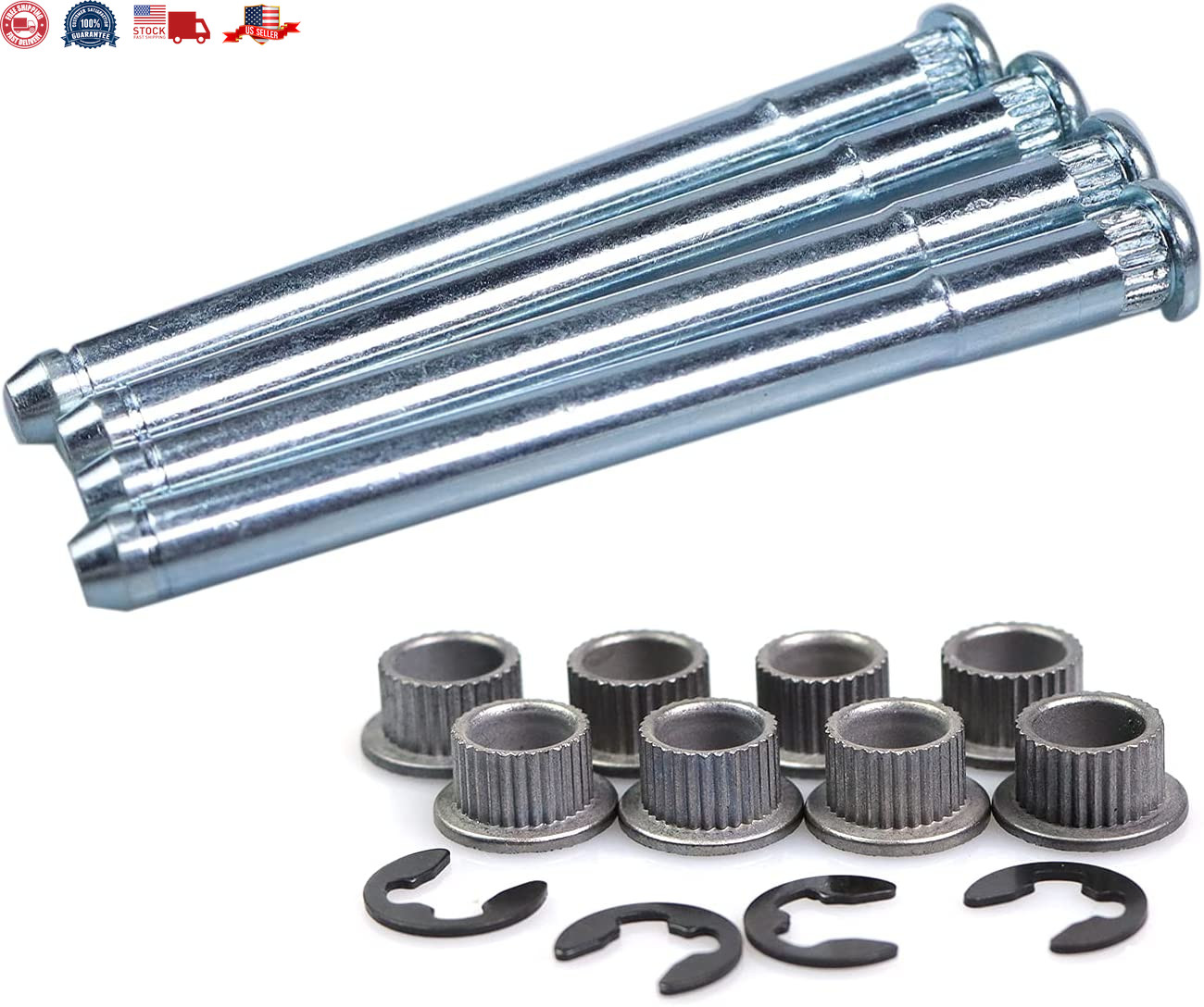 Door  Hinge  Pin  and  Bushing  Repair  Kits  Compatible  with  1988 -  2002  Ch