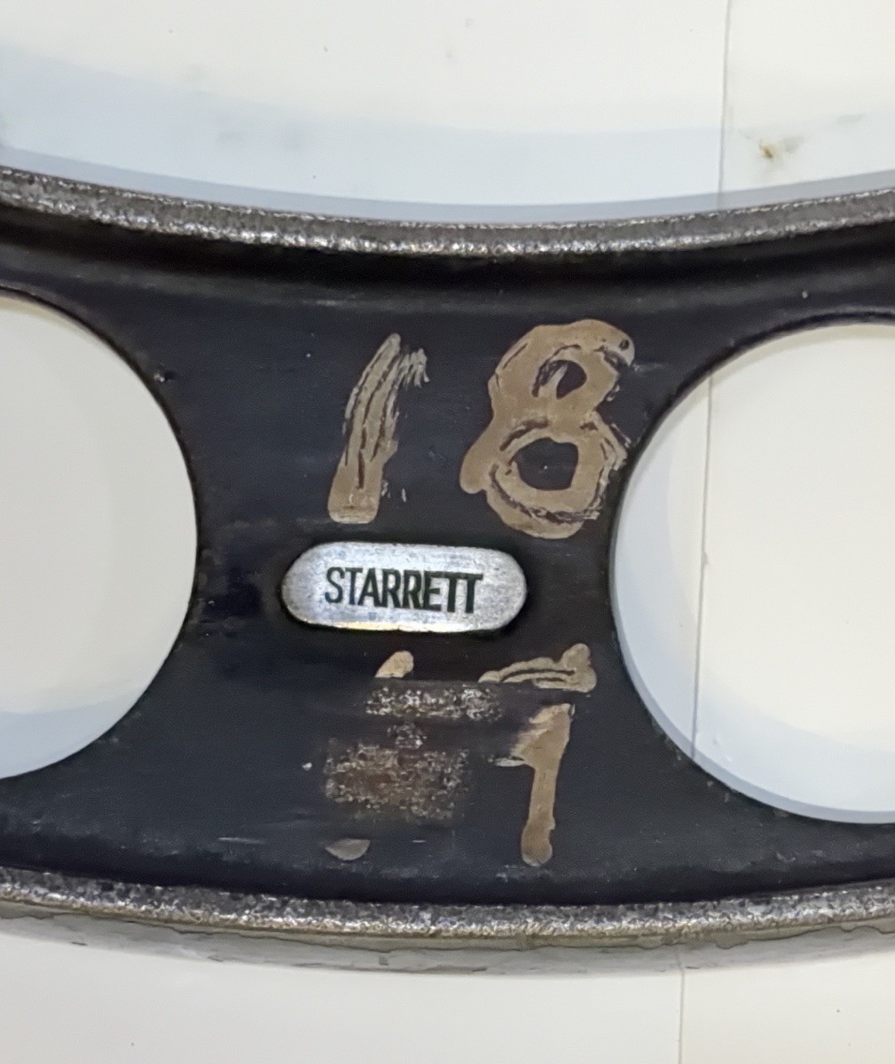 Starrett 18” – 19” Outside Micrometer #436 Locking