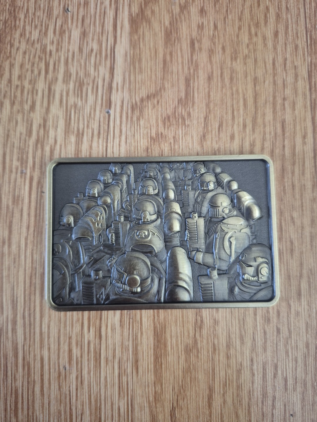 Warhammer Armies on Parade Double Side Metal Reward Plate 2025 New Free P&P