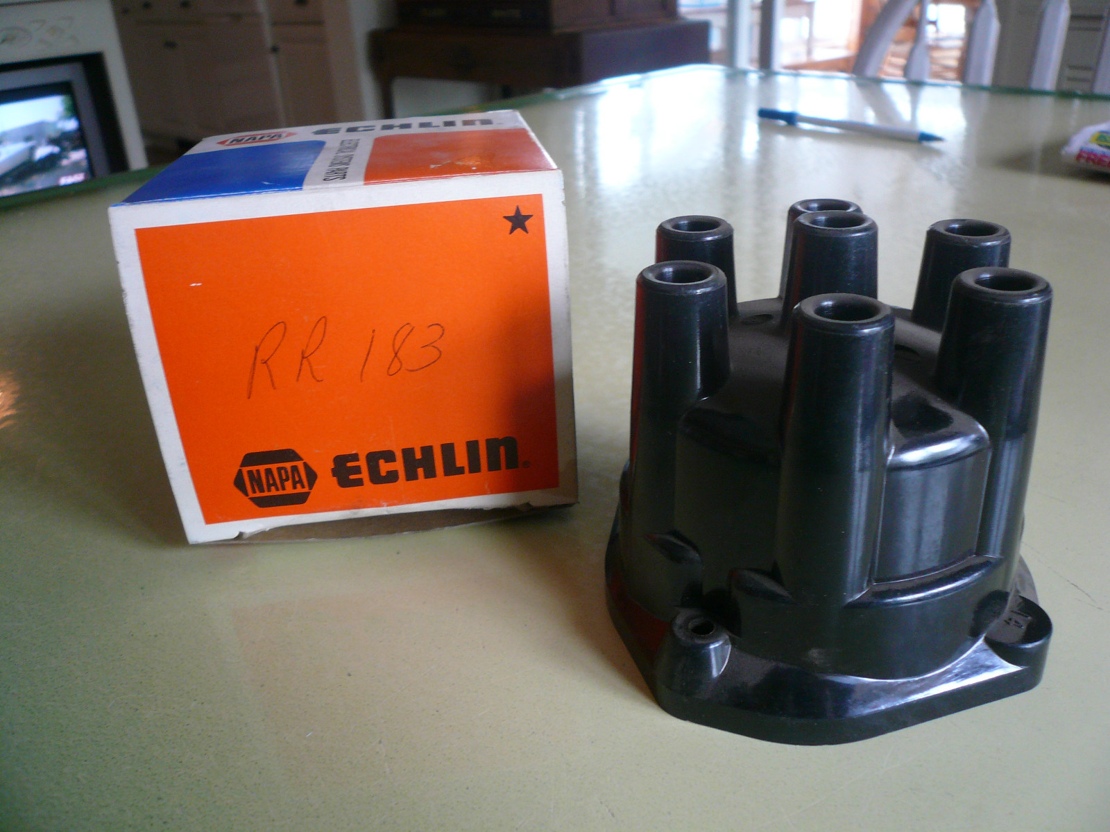 RR 183 NOS Echlin NAPA Distributor Cap 1973 - 75 GMC AMC Jeep Chevy 6 Cylinder
