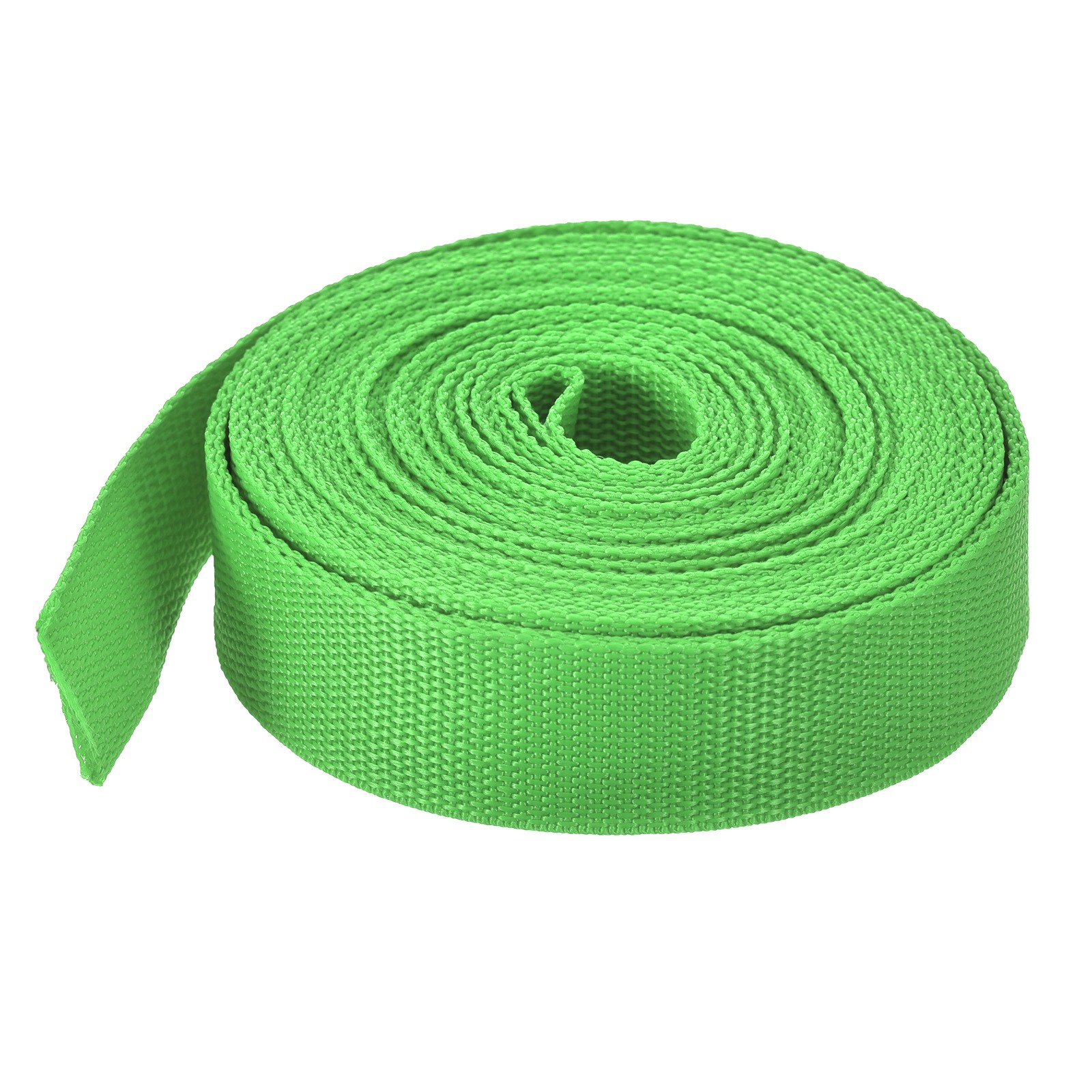 Lightweight Polypropylene Webbing Strap 1 1/4" 10 Yard Backpack Light Green