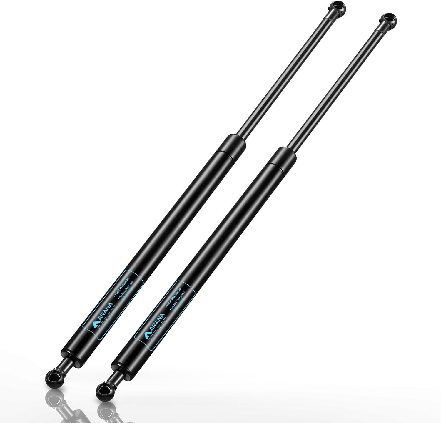 Gas Struts 36 Inch 250Lb for Clamshell Snowmobile Trailer Parts, 36" Shock Sprin