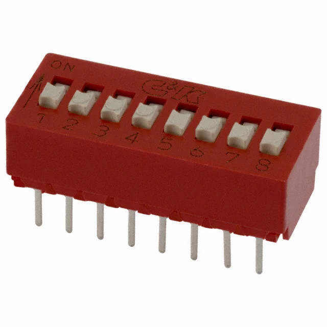 BD08 C&K SWITCHES DIP SWITCH
