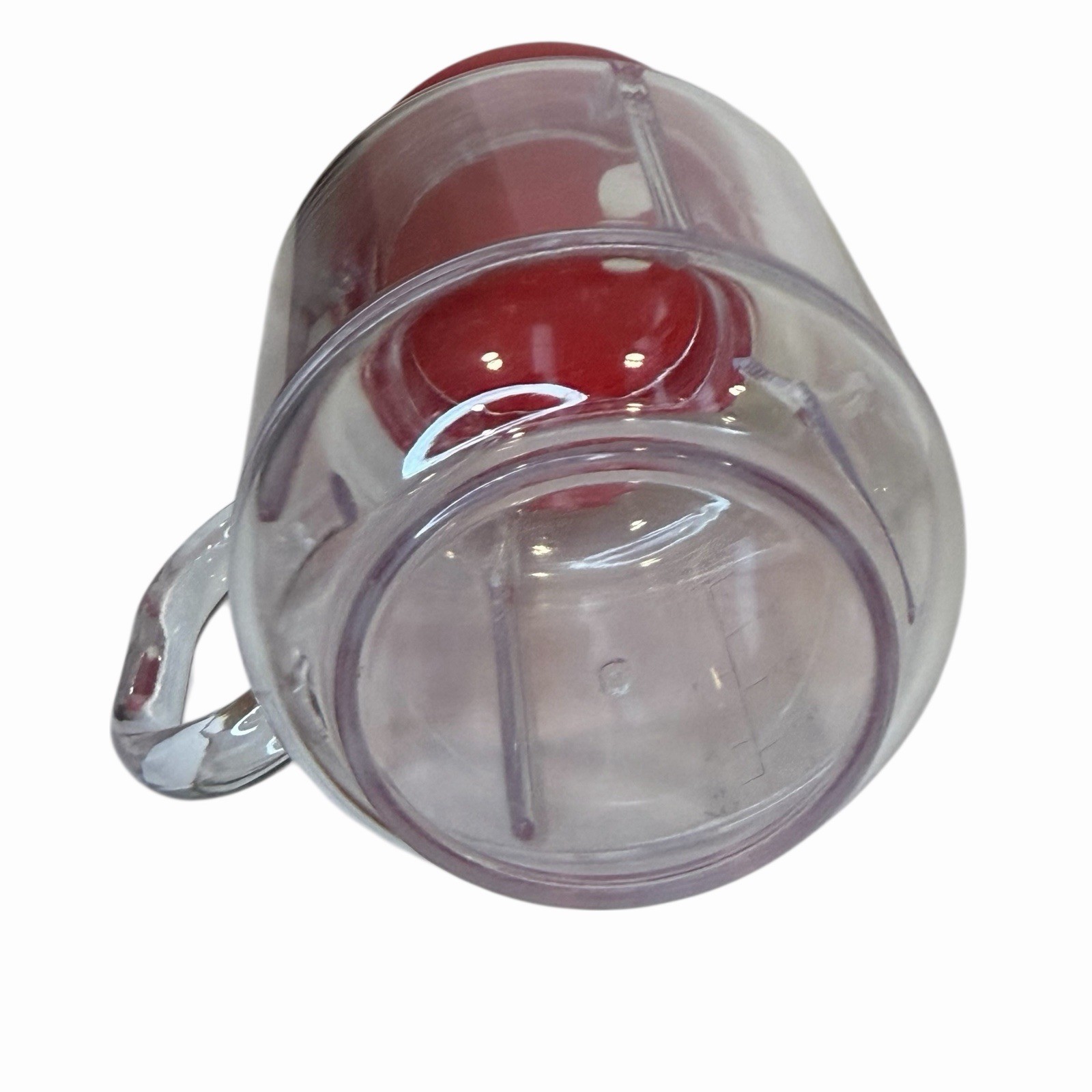 Snap-On Red Retro Smoothie Maker Plastic Mug 16oz #SSX21P136 Measuring Cup Only