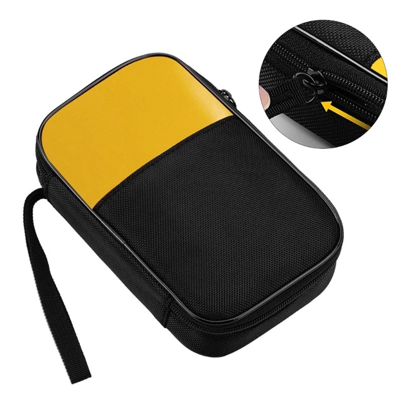 Multimeter Tool Utility Bag with Shock Resistant Padding for Easy Transportation