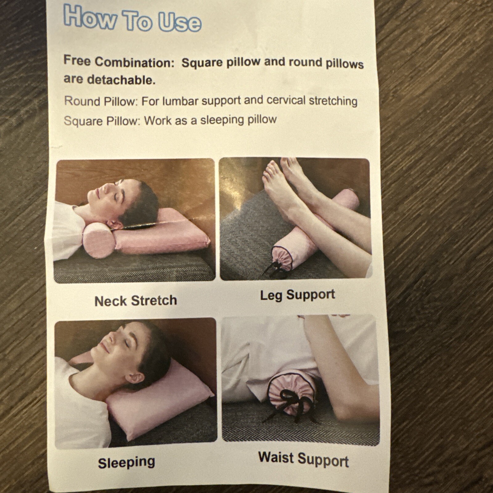 Memory Foam Cervical Neck Pillow Toksay