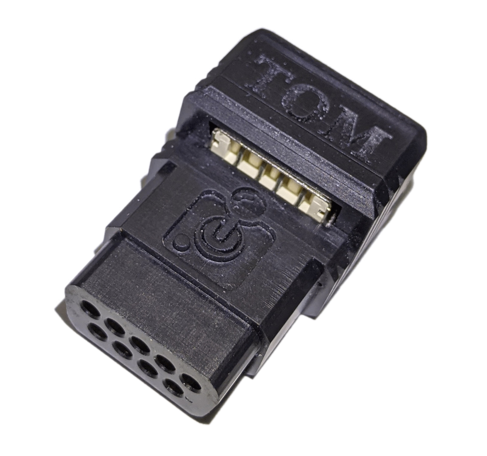 Amiga C64 USB Mouse Adapter Micro Tom DB9 HID for Amiga Atari ST Scroll Black