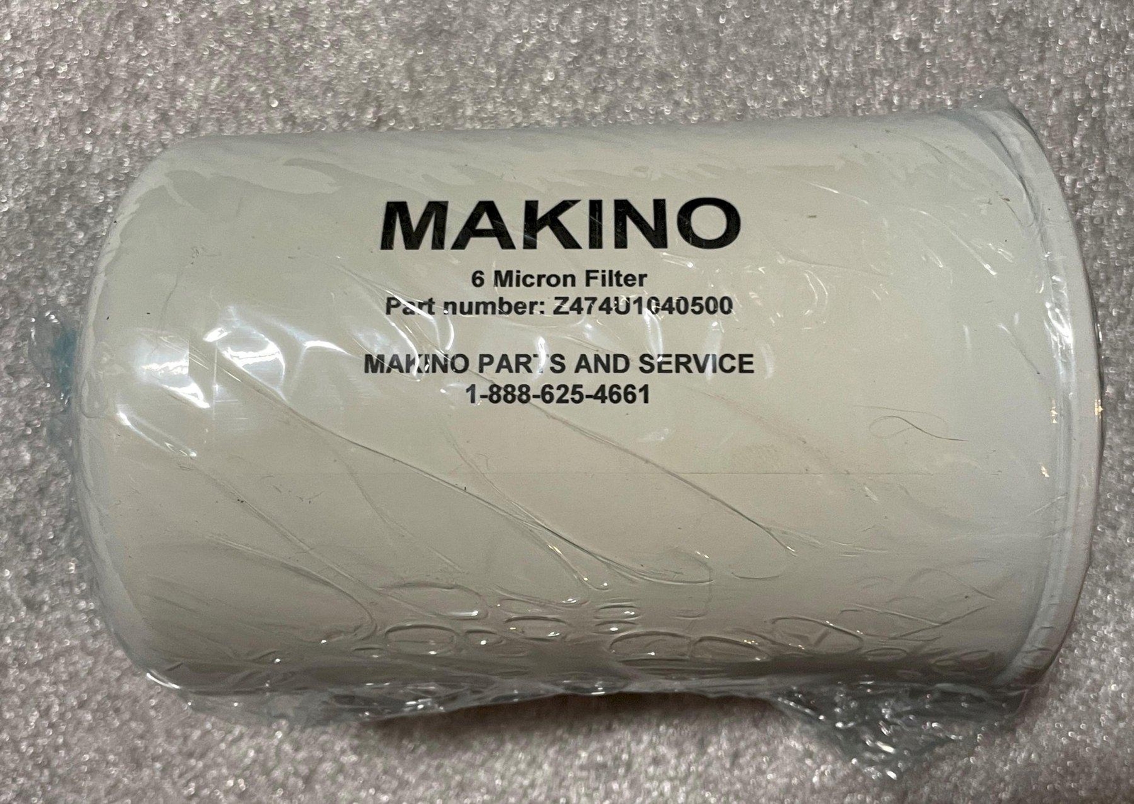 New Makino 6 Micron Filter, Part Number Z474U1040500