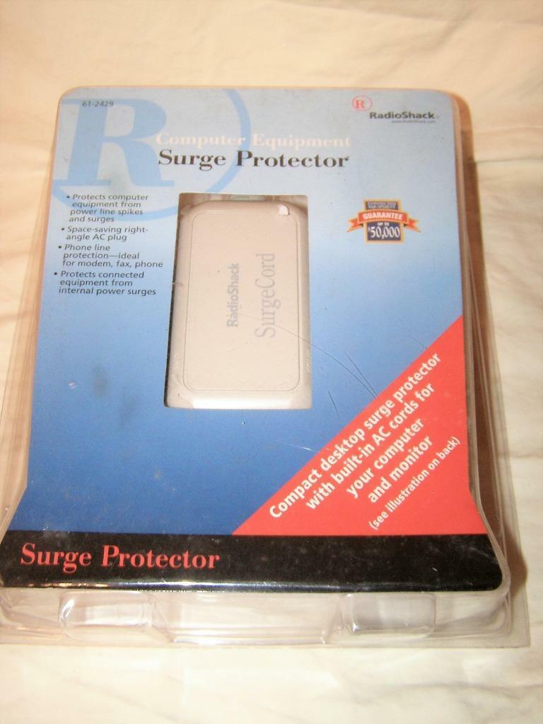 RadioShack Computer Equipment Surgecord Protector #61-2429 New Old Stock