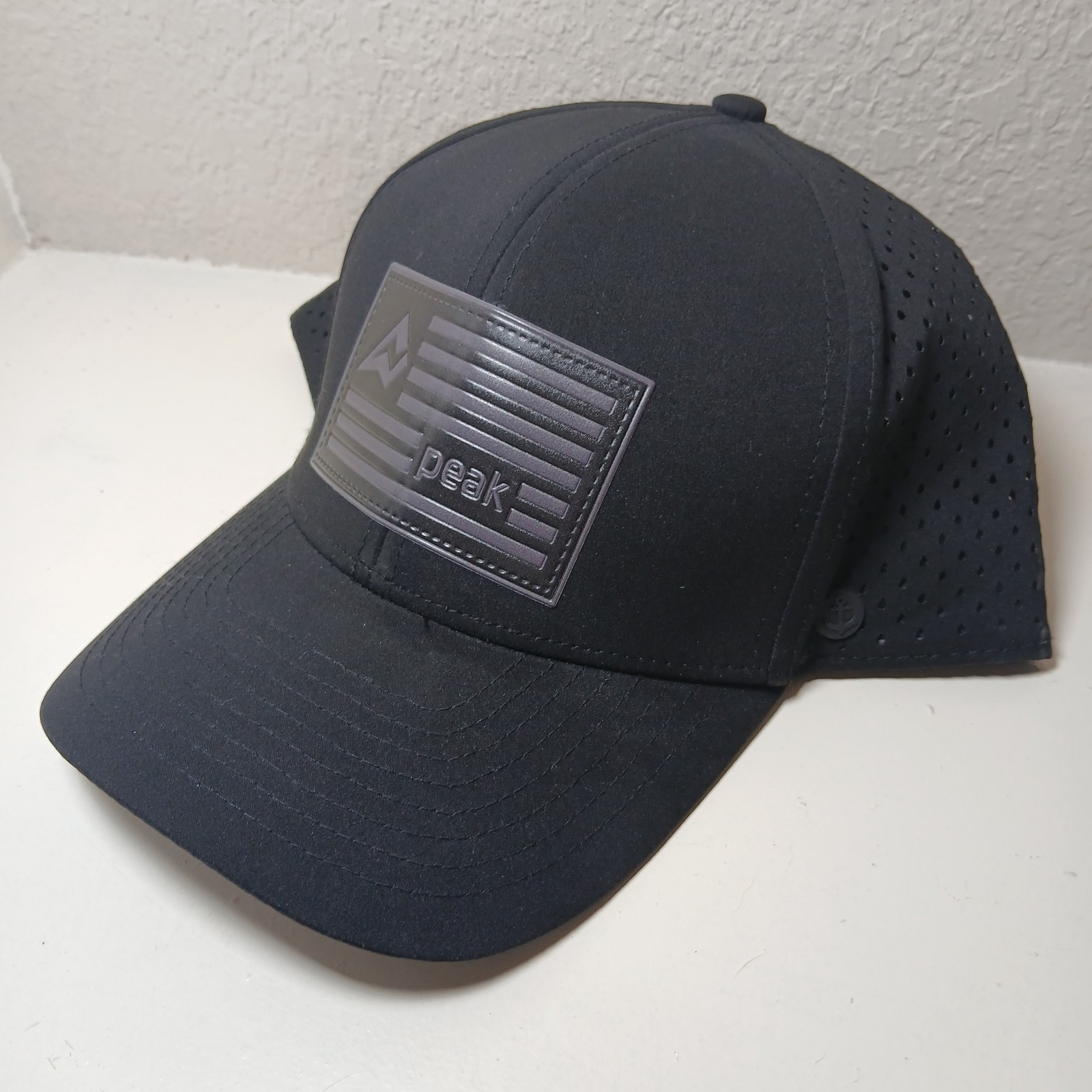 ANKOR Performance Hat - Water Resistant UPF 50 Lightweight Breathable Black #P3