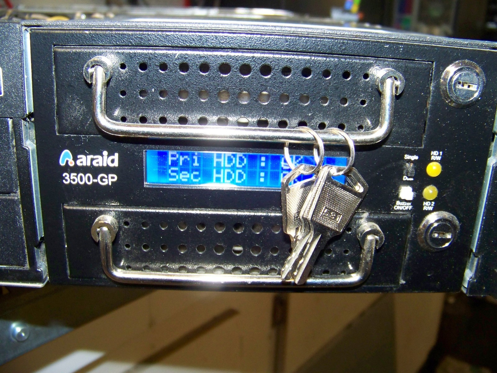 Chenbro RM21600 2U Server Rack Bay + Araid 3500-GP + more