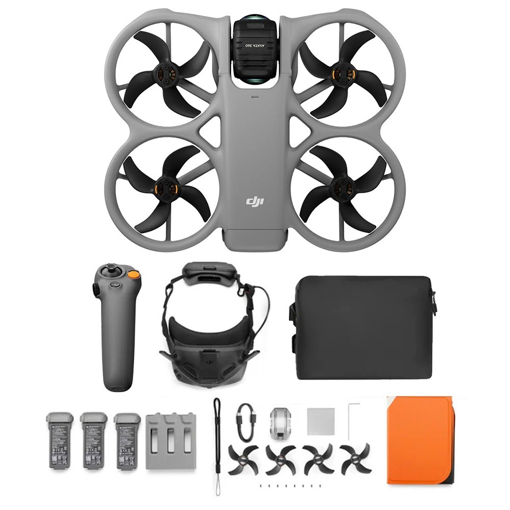 DJI Avata DJI 360 Camera Drone Quadcopter DJI Avata Motion 360 Fly More Combo