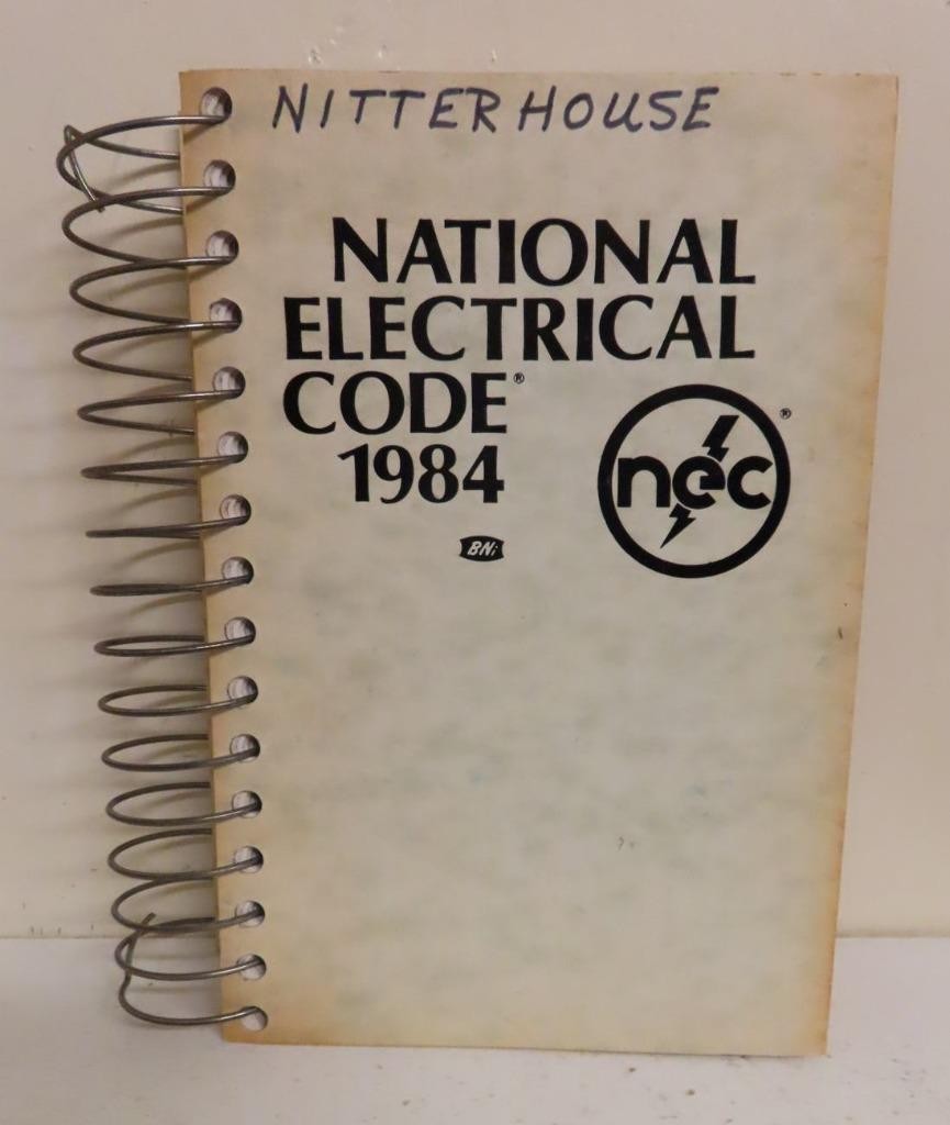 National Electrical Code 1984 (Spiral Bound Softcover Book)