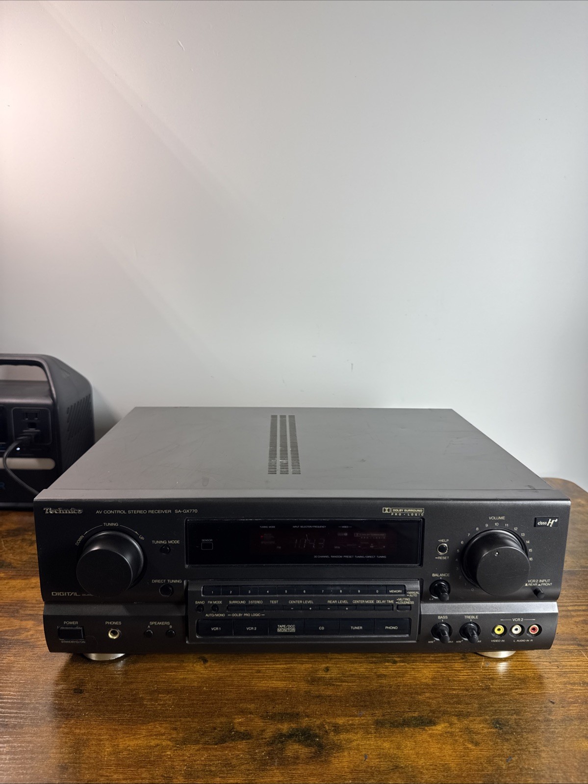 Technics SA-GX770 AV Control Stereo Receiver Tested