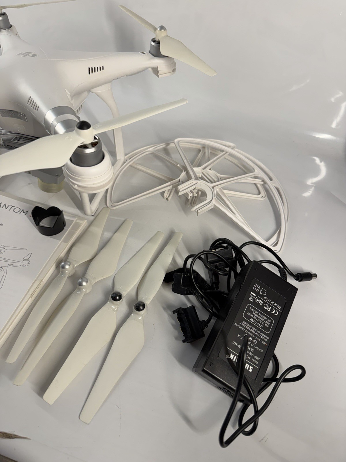 DJI Phantom 3 Advanced Drone Bundle -2.7k HD Camera, Extra Batteries/Accessories