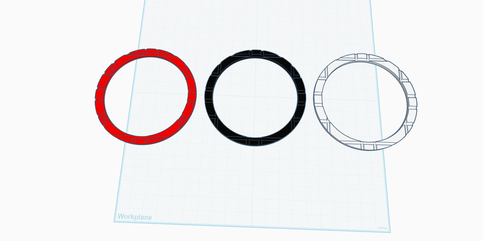 Fits for belva BBMS8B 2800 SPACER W RIBS 3d printed