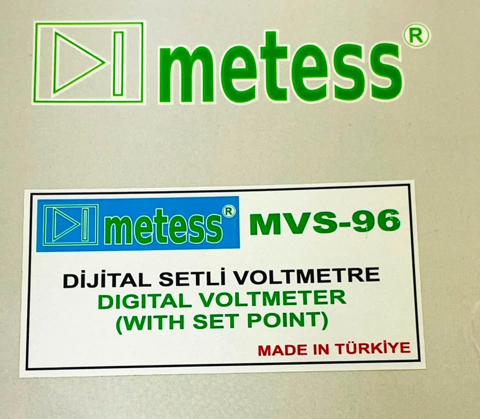 Metess MVS-96 Digital Voltmeter 200V