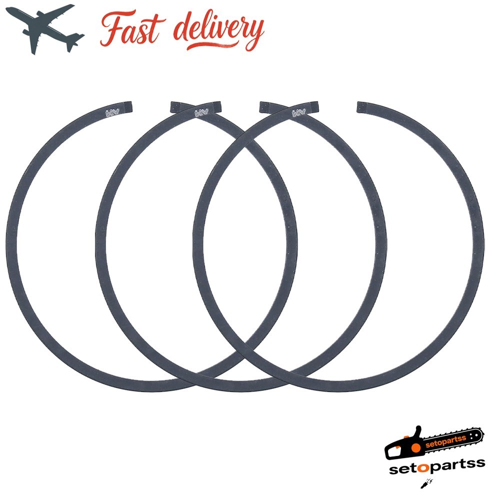 3PCS 41mm x 1.5mm Piston Ring For Husqvarna 435 435E 440E 135 135E 140 544405901