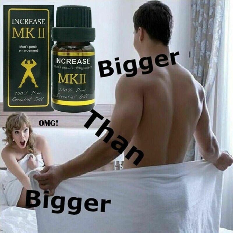 NATURAL PENIS ENLARGER Growth Faster Enhancement Enlargement Oil - MK2 UK STOCK