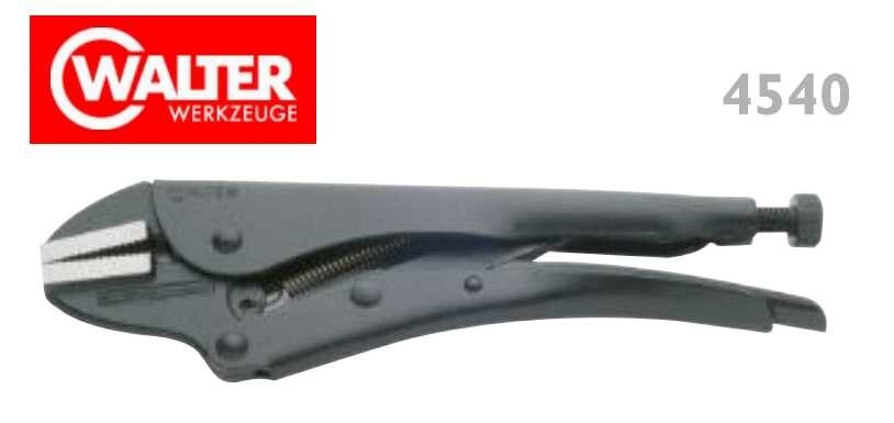 Carl Walter 4540 Large Grip Pliers 10 Inch Flat Jaw Made in Germany