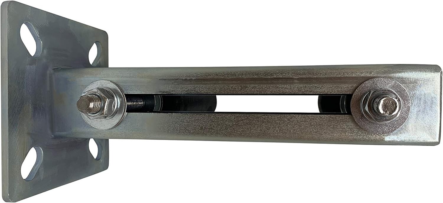 Slide Gate Rollers Guide for Sliding Rolling Gate Rear Post Bolted Bracket Mount