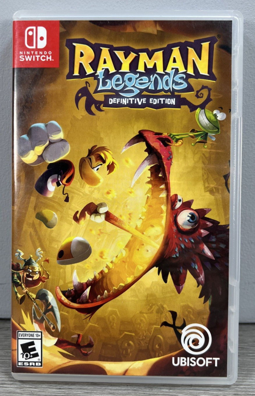 Rayman Legends Definitive Edition (Nintendo Switch) Replacement CASE ONLY