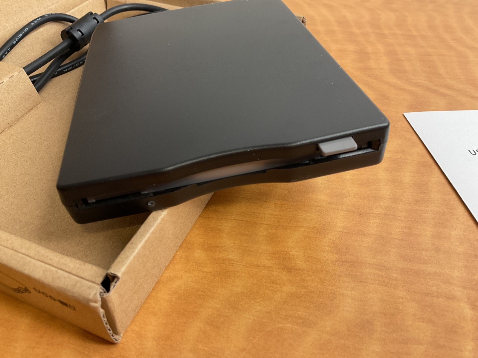 Tendak - USB Portable Diskette Drive - CP-035-BK - NEW