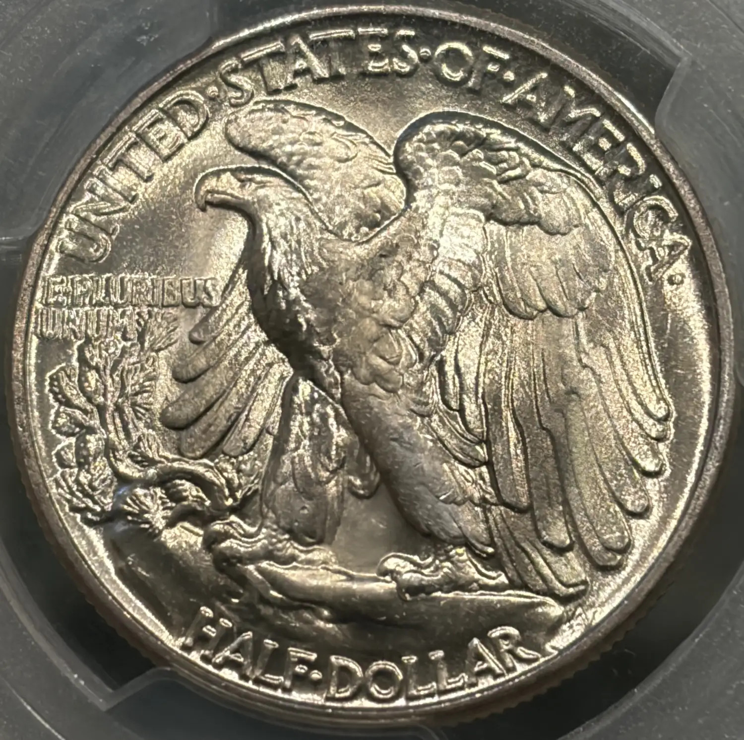 1944 WALKING LIBERTY HALF DOLLAR PCGS MS67