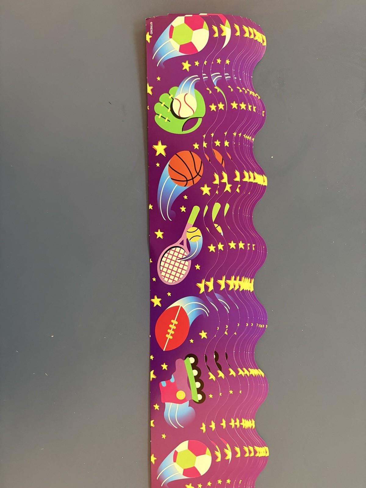 Sports Equipment School Classroom Board Border