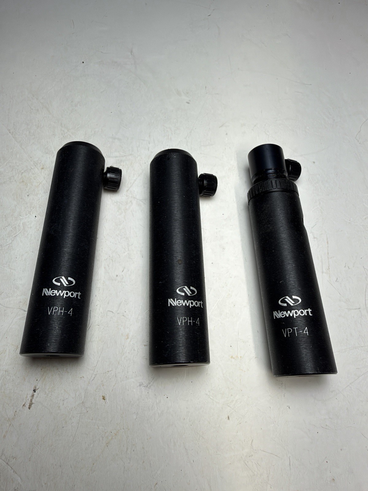 3 PC LOT OF NEWPORT VPH-4 VPT-4 Optic Optical Post Holder