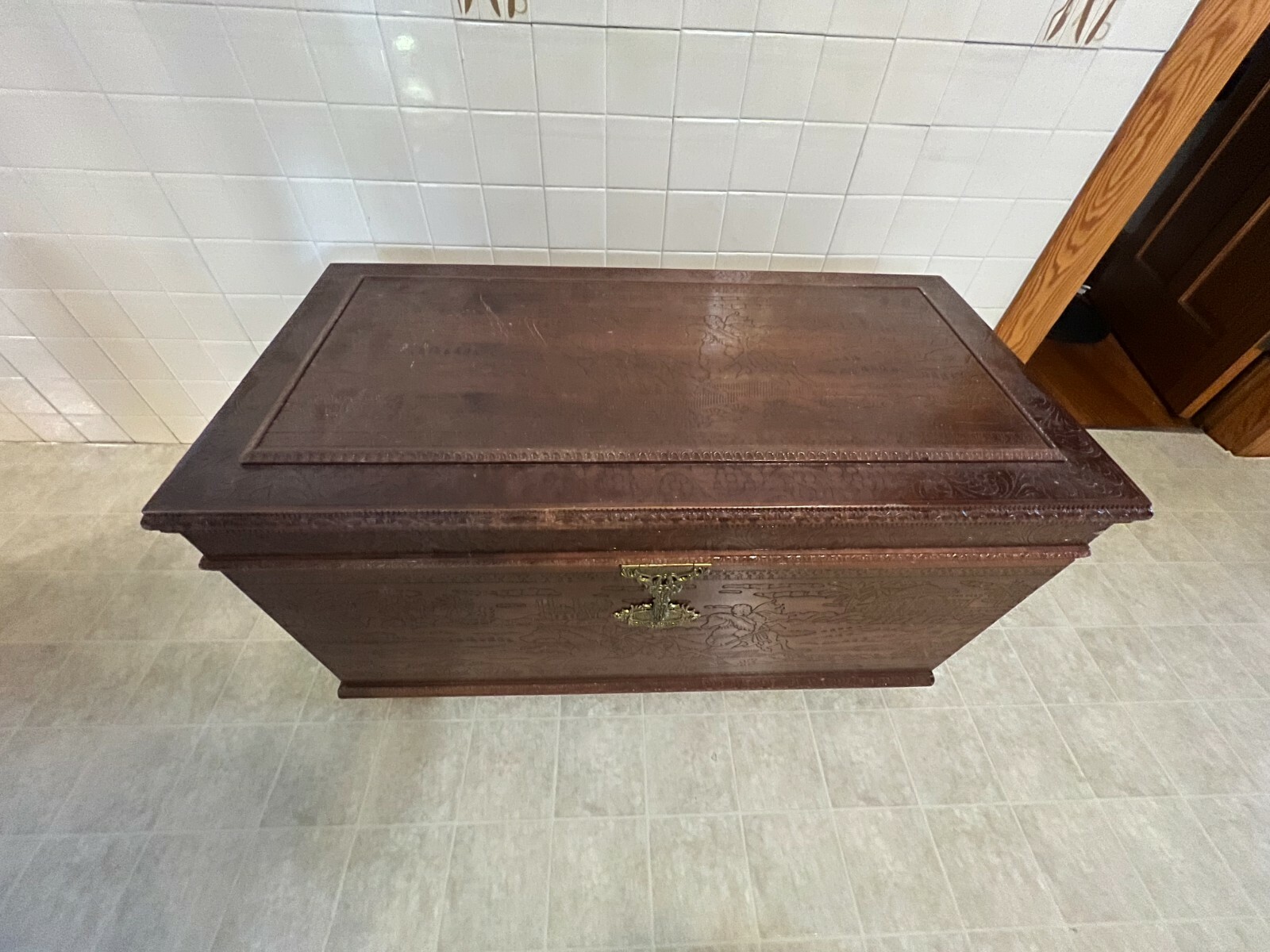 wood trunks chests