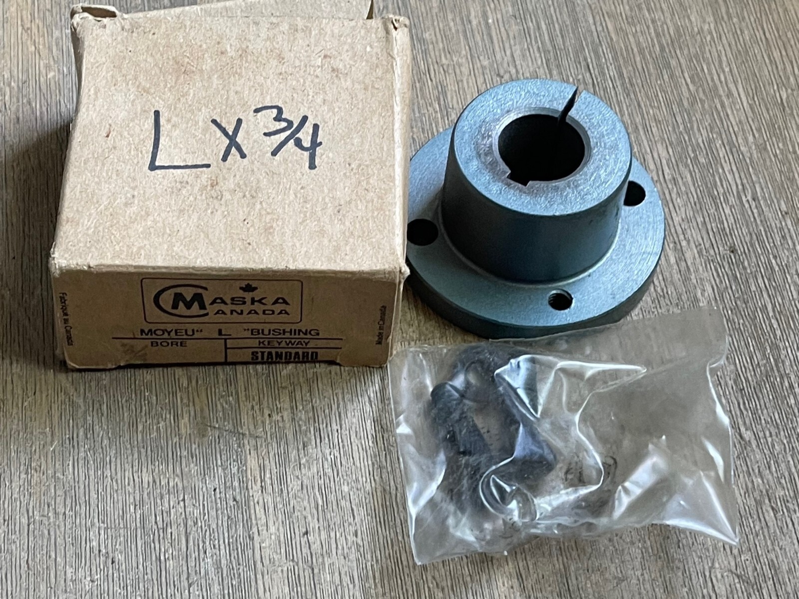 MASKA LX3/4 QD BUSHING NEW