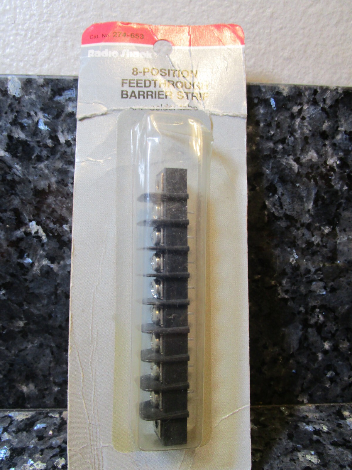 Radio Shack 274-653 8-Position Feedthrough Barrier Strip