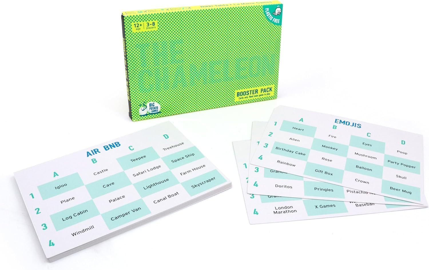 the Chameleon Board Game Expansion Pack