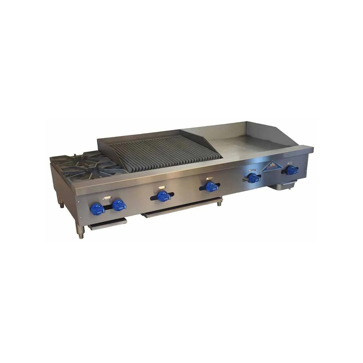 Comstock-Castle FHP48-18-1.5LB 48" Countertop Hotplate/Griddle/Charbroiler Co...