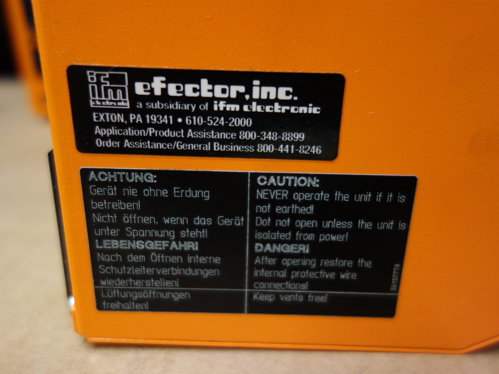 ifm Electronic AC 1206 Power Supply